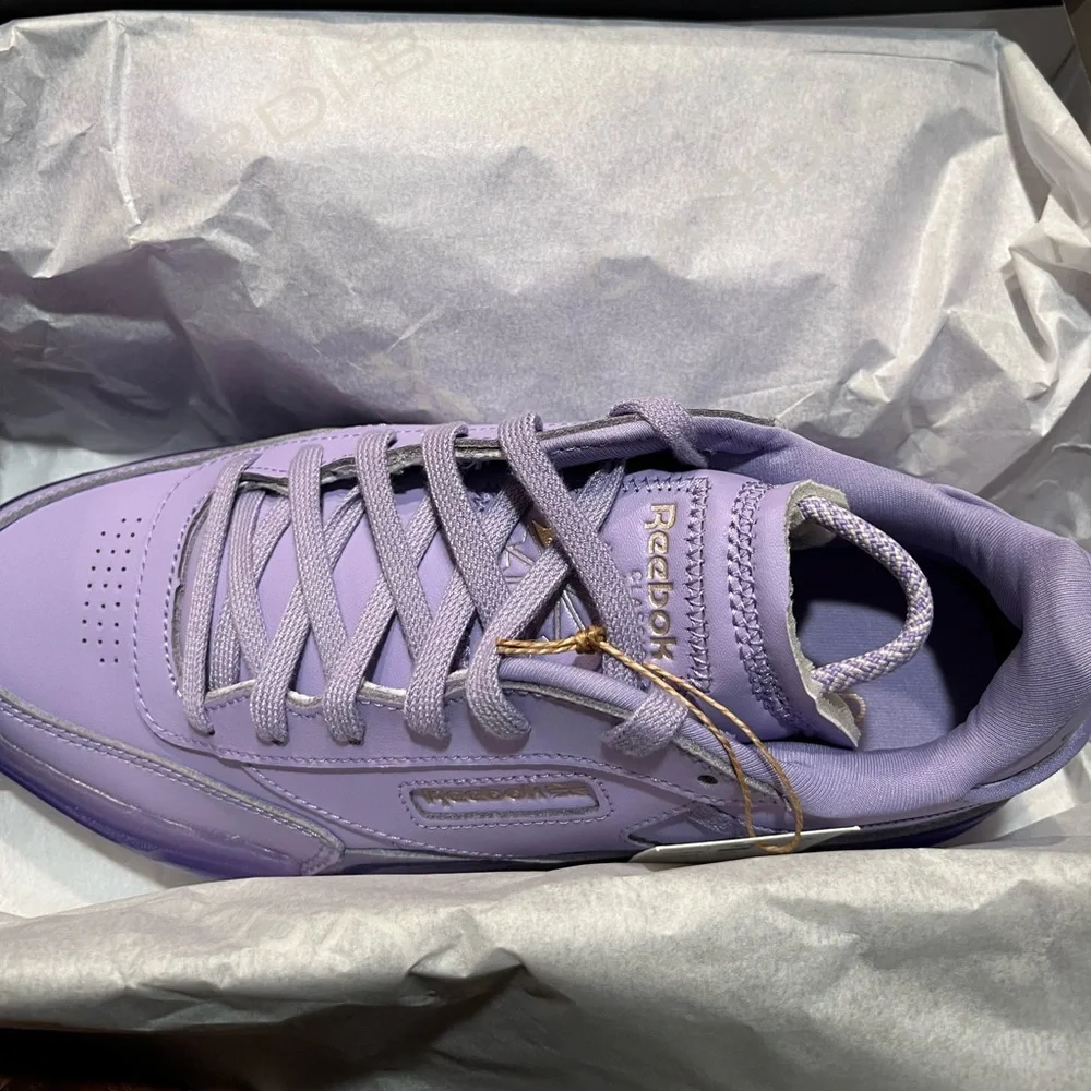 Cardi B x Reebok Wmns Club C 'Crisp Purple' - Picture 7 of 8